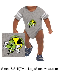 Infant Football Bodysuit Design Zoom